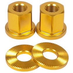 SHADOW Featherweight Alloy Nuts gold 10mm - 14,95 EUR