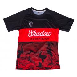 SHADOW Finest Soccer Jersey Shirt black/red - 2XL - VK 71,95 EUR - NEW