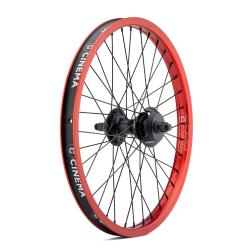 CINEMA ZX Rear Wheel 36H 9t RHD black hub/red rim - VK 154,95 EUR