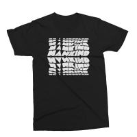 MANKIND Wave T-Shirt black 2XL - VK 28,95 EUR