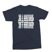 MANKIND Wave T-Shirt navy medium - VK 28,95 EUR