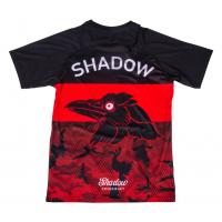 SHADOW Finest Soccer Jersey Shirt black/red - 2XL - VK 71,95 EUR - NEW